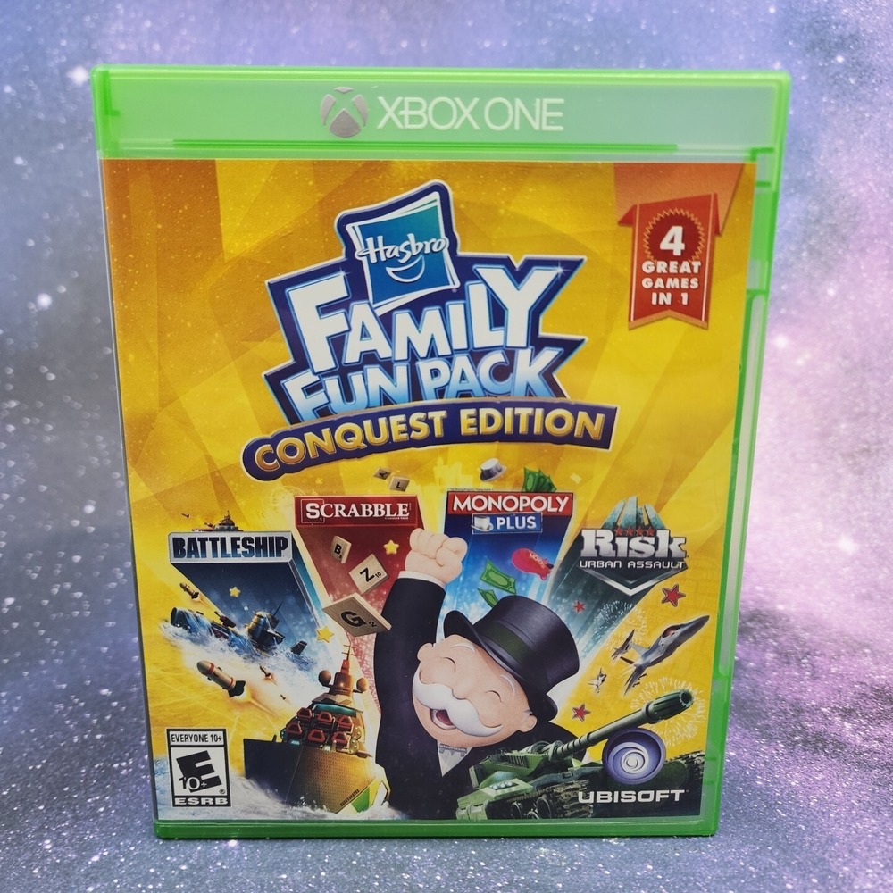 Hasbro Family Fun Pack: Conquest Edition (Microsoft Xbox One, 2016) Video Game